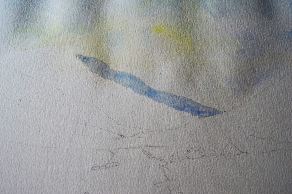 Peindre un paysage de montagne à l'aquarelle: Guide facile pour les débutants