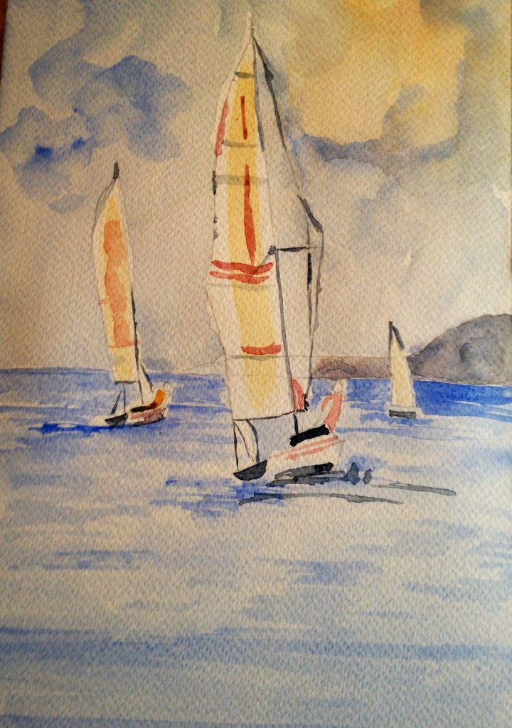 Maîtriser la peinture des voiliers à l'aquarelle : astuces pour une réalisation rapide.