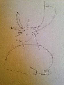 Comment Apprendre à dessiner un daim en 3 étapes : les détails