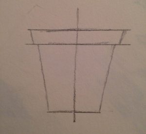 Comment dessiner un pot de fleurs en 5 mn