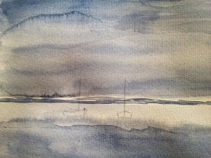 Comment peindre facilement un bord de mer