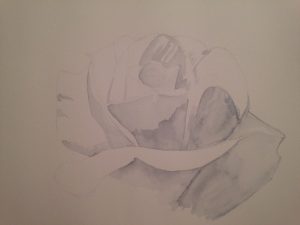 La magie d'une couleur : Comment peindre une fleur avec un seul pigment.