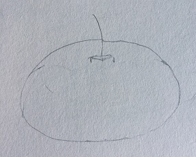 ovale avec tige centrale