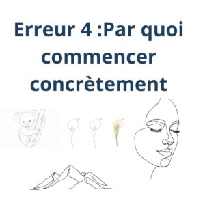 exercice dessin debutant objets simples