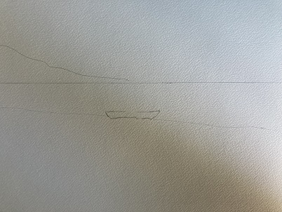 Comment dessiner un voilier sur la plage facilement.