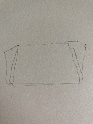 details sac a main dessin cuir debutant