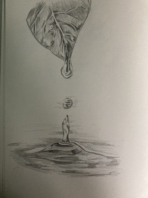 Comment dessiner une goutte d'eau en 3 étapes.