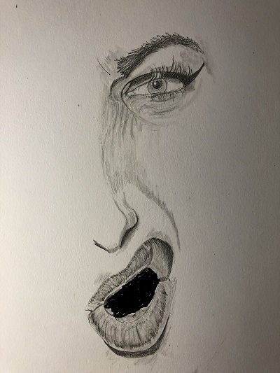 comparaison entre portrait bouche fermée et portrait souriant avec dents