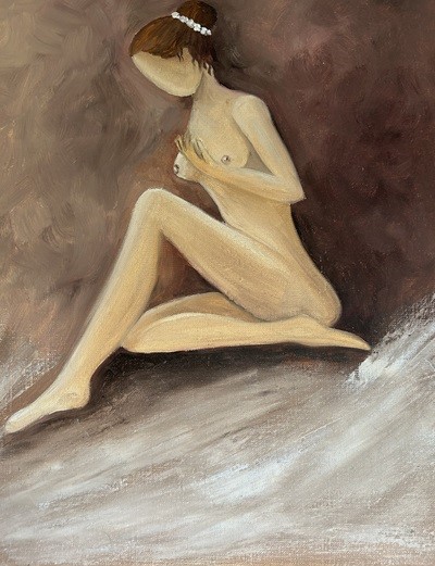 Portrait de femme nue dans ma galerie artistique en ligne