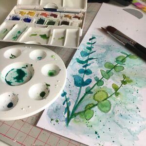 préparer ses couleurs aquarelle débutant