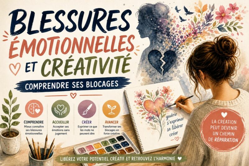 Blessures émotionnelles et créativité comprendre ses blocages pour libérer son potentiel créatif