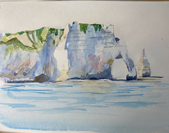 Exemple d’aquarelle réalisée avec le Pack Aquarelle