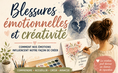 blessures émotionnelles et créativité expression des émotions par le dessin et la peinture