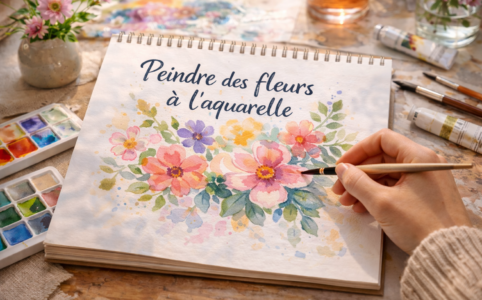 peindre des fleurs a l aquarelle techniques simples et bienfaits creatifs