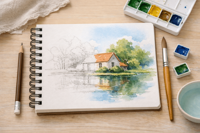 par où commencer le dessin et la peinture quand on débute