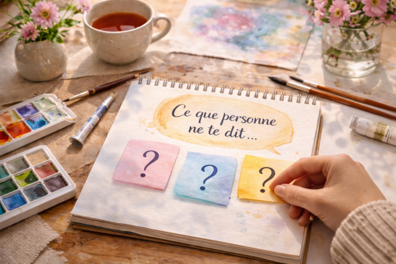 ce que personne ne te dit quand tu veux dessiner ou peindre debutant